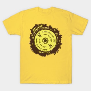 Disc in retro style T-Shirt